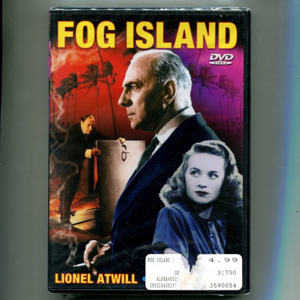 1945 Fog Island B&W Movie DVD